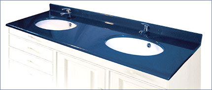 Plan vasque double